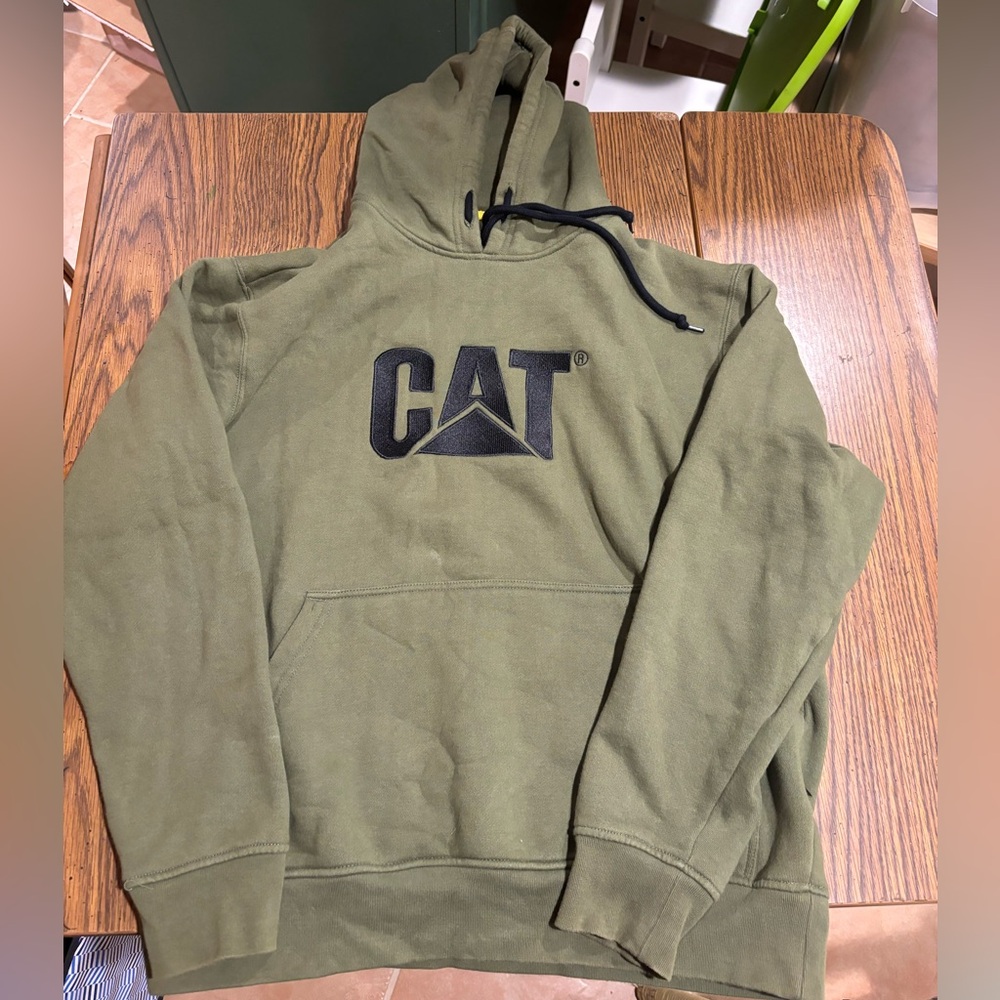 CAT Green hoody